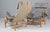 Pernilla Lounge Chair in Grey Leather with Beech Frame attributed to Bruno Mathsson for Dux, Sweden, 1980s For Sale - Image 9 of 11