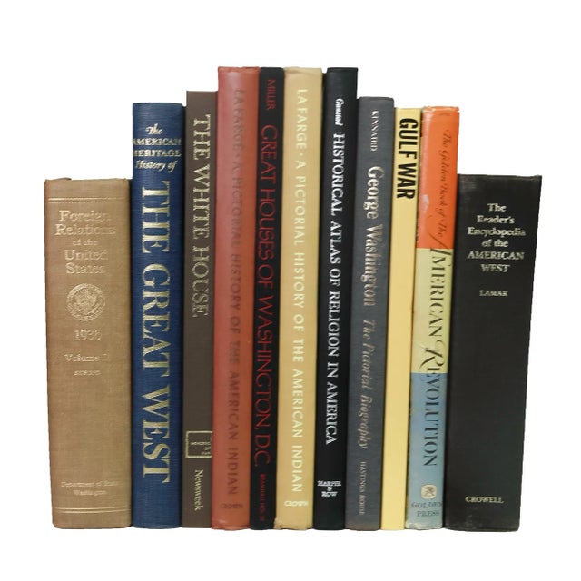 Distinguish any space with our Vintage American History Oversized SubjectPak from Booth & Williams. One linear foot of...