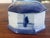 Vintage Delft Blue Hexagon Sugar Handpainted Jar with Lid #2402 Condition: Pristine. Dimensions: 3" x 3" x 1.5" Hand...