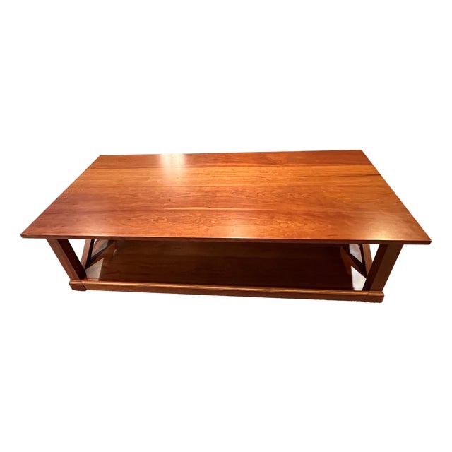 Restoration Hardware Coffee Table – Solid Wood For Sale
