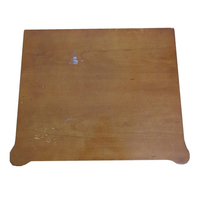 Henredon Fine Furniture Nightstand With Drawer, Cubby, & Pull Out Ledge For Sale - Image 6 of 12