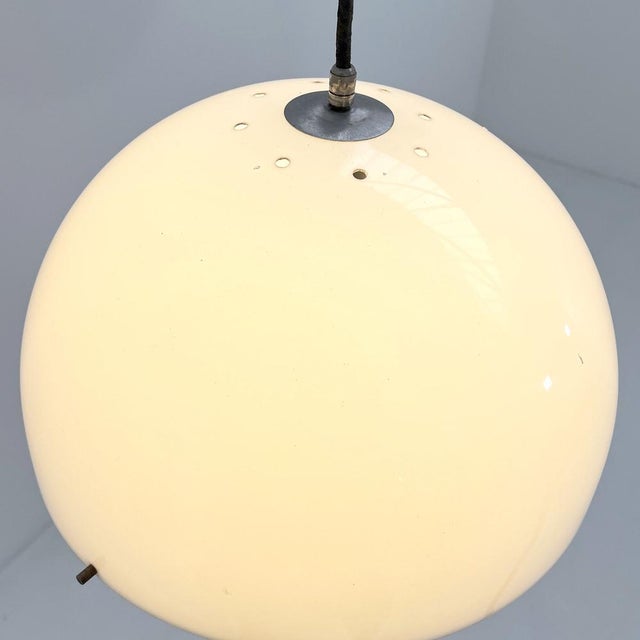Metal Red Model 4055 Floor Lamp attributed to Luigi Bandini Buti for Kartell, 1960s For Sale - Image 7 of 12