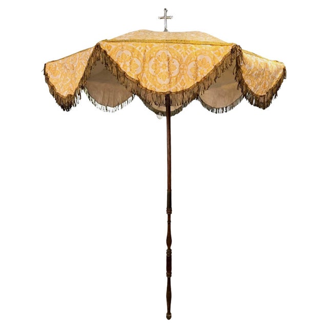Religious Parasol with Cross, 19th Century For Sale - Image 18 of 18