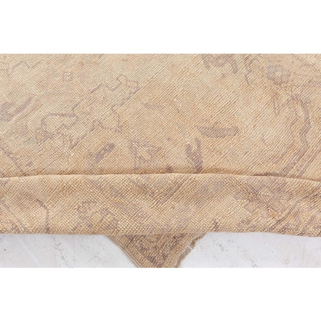 1920s Turkish Oushak Rug For Sale In New York - Image 6 of 7