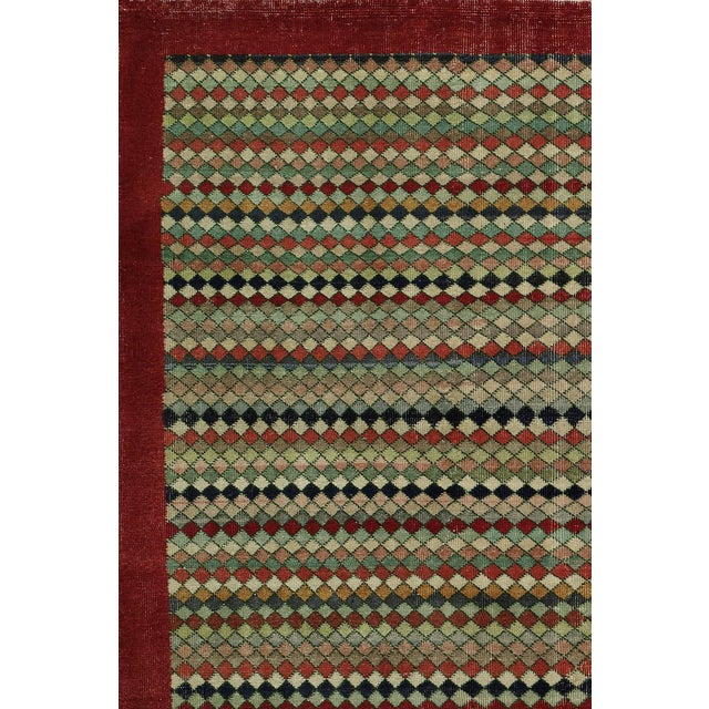 Vintage Turkish Deco Carpet For Sale - Image 17 of 18