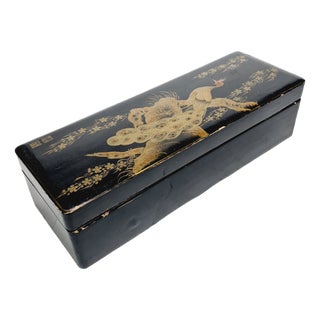 Japanese Lacquerware Box, 1950s For Sale