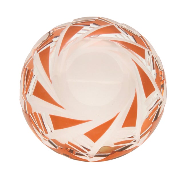 Crystal Ashtray from Val Saint Lambert, Set of 2 For Sale - Image 11 of 13