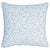 Modern Schumacher Zoelie 18" Pillow in Aqua For Sale - Image 3 of 3