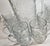 Late 20th Century Crystal Christmas Pitcher and Mugs- Set of Nine For Sale - Image 5 of 8
