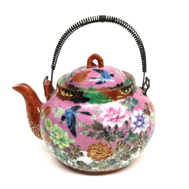 Antique Chinese Porcelain Tea Pot For Sale - Image 13 of 13
