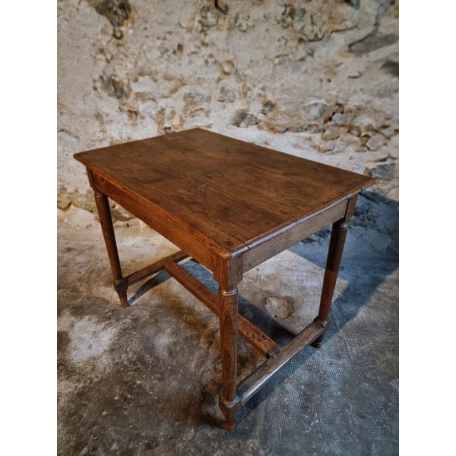 Antique French Oak Table, Early 19th Century For Sale - Image 3 of 15