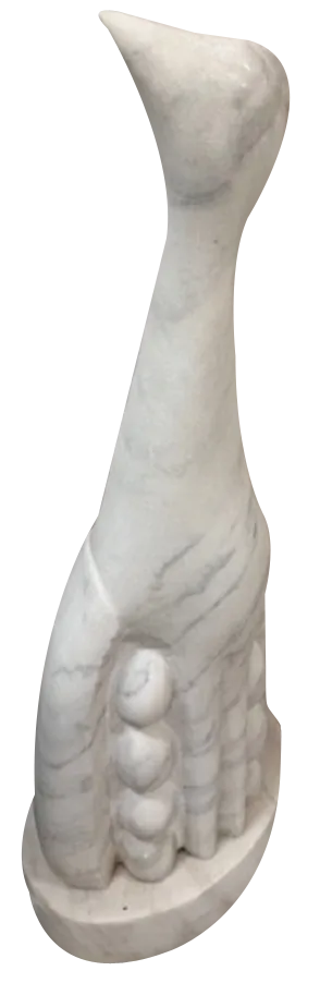 Penguin Sculpture in Marble