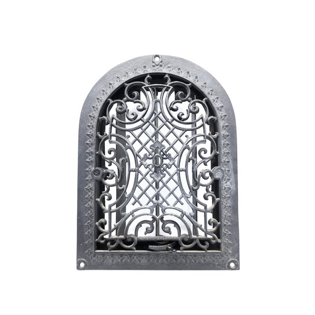 Antique Cast Iron Domed Top Heat Grate Vent Register Chairish