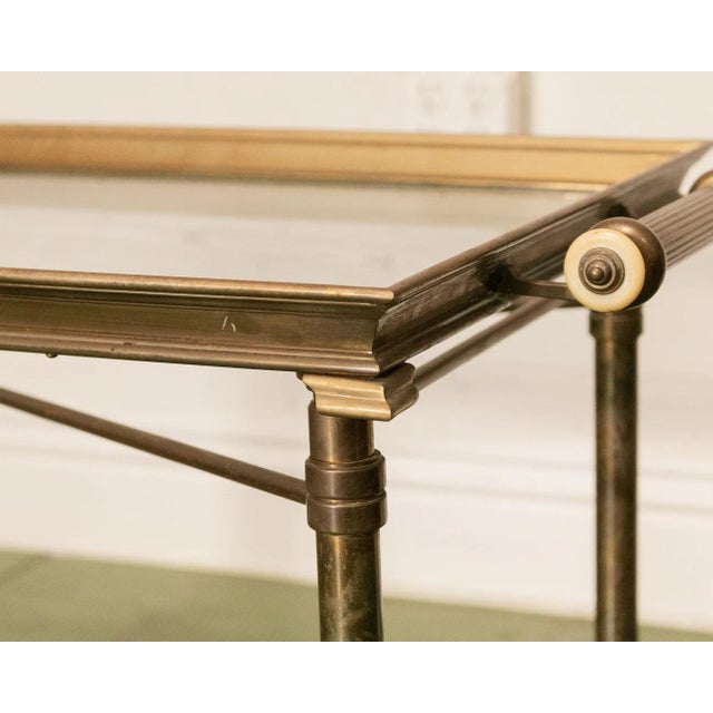 Late 20th Century Labarge Brass Cocktail Table Chairish