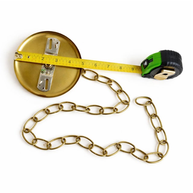 Brass Yellow Moorish Indian Pendant Light For Sale In Los Angeles - Image 6 of 6