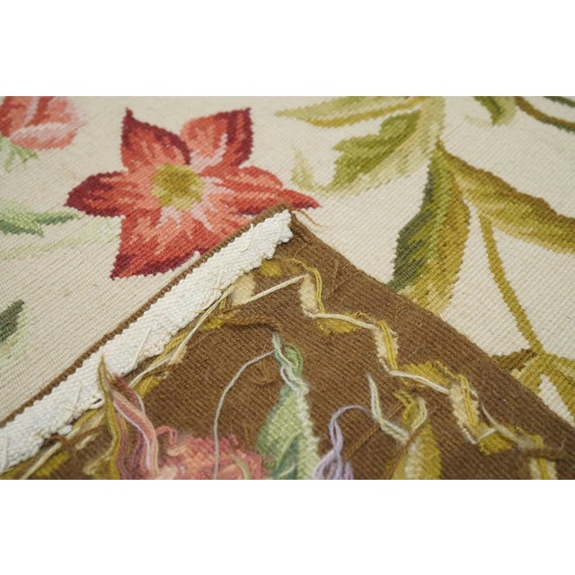 Traditional Aubusson Design Tapestry 6'0'' X 9'2'' For Sale - Image 3 of 11