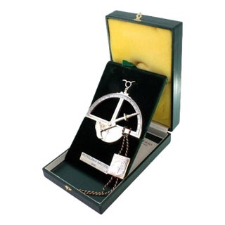 Silver Astrolabe Commemorating the Discoveries For Sale