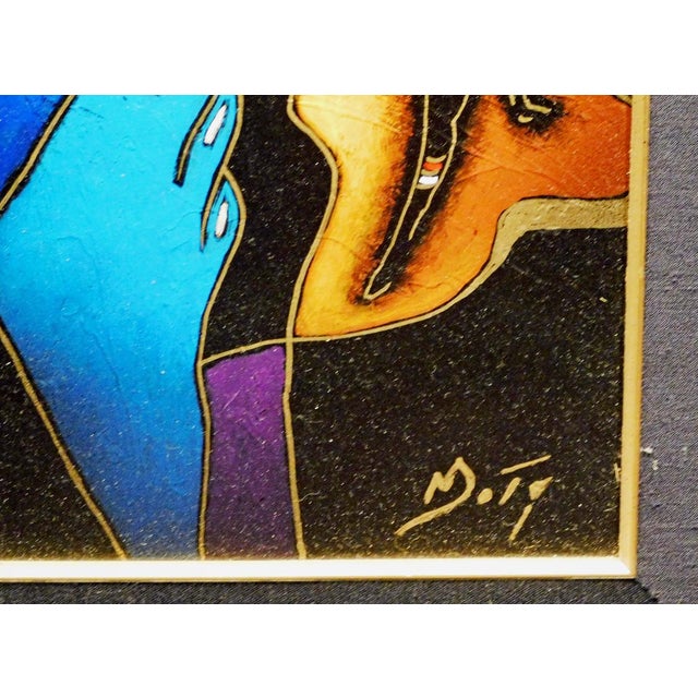 Neal Doty "Big Cohpona" Mixed Media Original Hand Signed Art Submit For Sale - Image 4 of 6