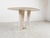 Beige Italian Round Travertine Dining Table, 1970s For Sale - Image 8 of 10