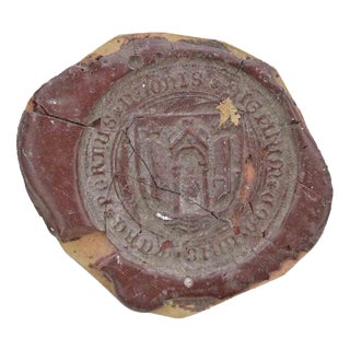 Antique Sealing Wax Seal, Italy, Late 18th Century For Sale