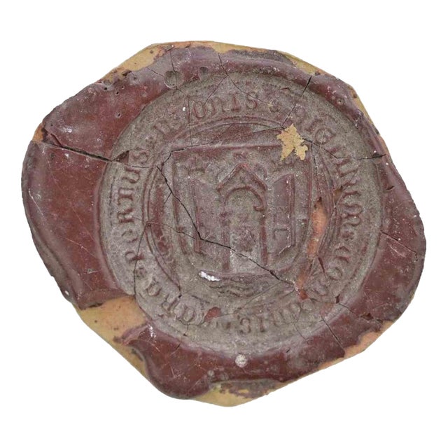 Antique Sealing Wax Seal, Italy, Late 18th Century For Sale