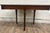 Vintage Sheraton Style Mahogany Demilune Console Table Hall Table For Sale - Image 9 of 11