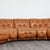 Modular Corner Sofa in Cognac Leather in the style of Afra and Tobia Scarpa, 1970s, Set of 5 For Sale - Image 4 of 12