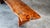 1970s Mid-Century Modern Live Edge Solid Wood Bench For Sale - Image 10 of 18