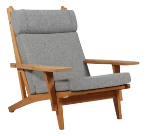 Lounge Chair Model GE-375 attributed to Hans J. Wegner for Getama, 1960s