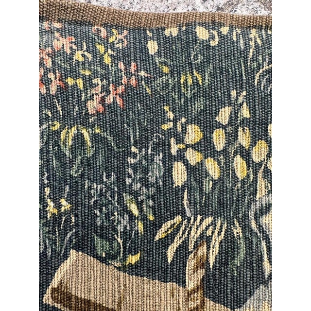 Vintage French Hand Printed Tapestry Vendanges Design, 1950s For Sale - Image 17 of 18