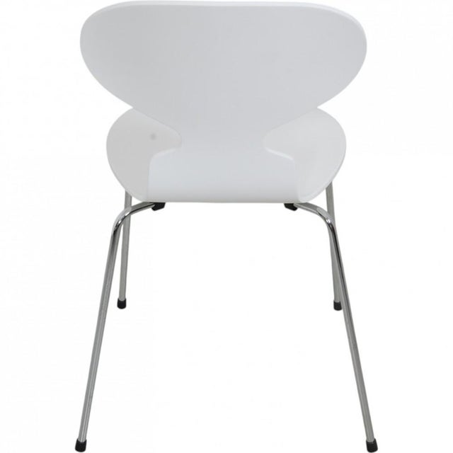 White Ant Chairs by Arne Jacobsen, Set of 6 For Sale - Image 12 of 18