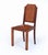 Art Deco French Dining Chairs in Amboyna, 1930, Set of 6, in Very Good conditions. Designed 1920 to 1949