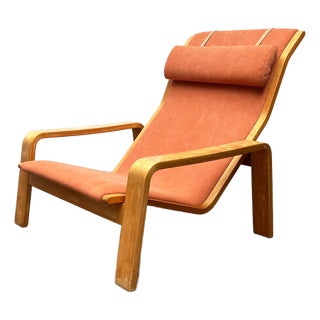 Mid-Century Modern Pulkka Lounge Chair by Ilmari Lappalainen for Asko, 1960s For Sale