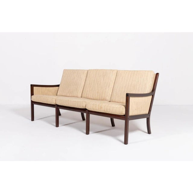 Ole Wanscher Sofa by Ole Wanscher for P. Jeppensen, Denmark, 1960s For Sale - Image 4 of 12
