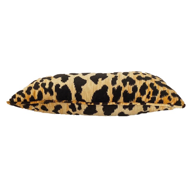 Ballard Design Velvet Animal Print Lumbar Pillow Chairish