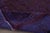 Beautiful Vintage Overdyed hand-knotted wool rug with a purple field. This Overdyed rug has a maroon accents in a gorgeous...