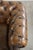 Brown English Cowhide Chesterfield 2-Seater Sofa For Sale - Image 8 of 14