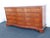 Traditional Lexington Mahogany Serpentine Long Dresser 6566 For Sale - Image 3 of 18