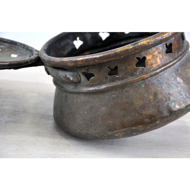 Vintage Copper Chestnut Roaster Pan Chairish