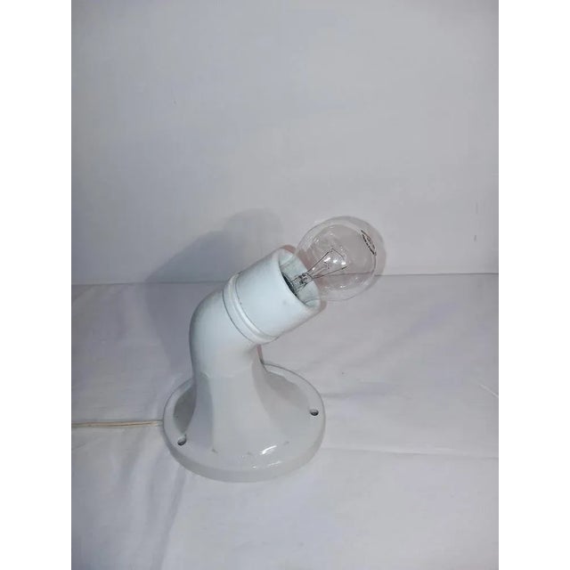 German Art Nouveau Ceramic Wall Lamp For Sale - Image 4 of 7