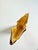 Mid 20th Century Mid 20th Century Empoli Art Glass Swung Vase Honey Amber, Cristalleria Fratelli Betti For Sale - Image 5 of 12