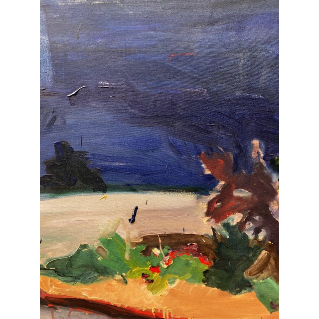 1960s Sally Kissinger Wilt End Of The Street I 1963 Painting For Sale - Image 5 of 8