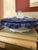Blue Antique English Flow Blue Covered Tureen | Staffordshire Serving Dish | Attributed Adams & Son | Victorian Transferware For Sale - Image 8 of 12