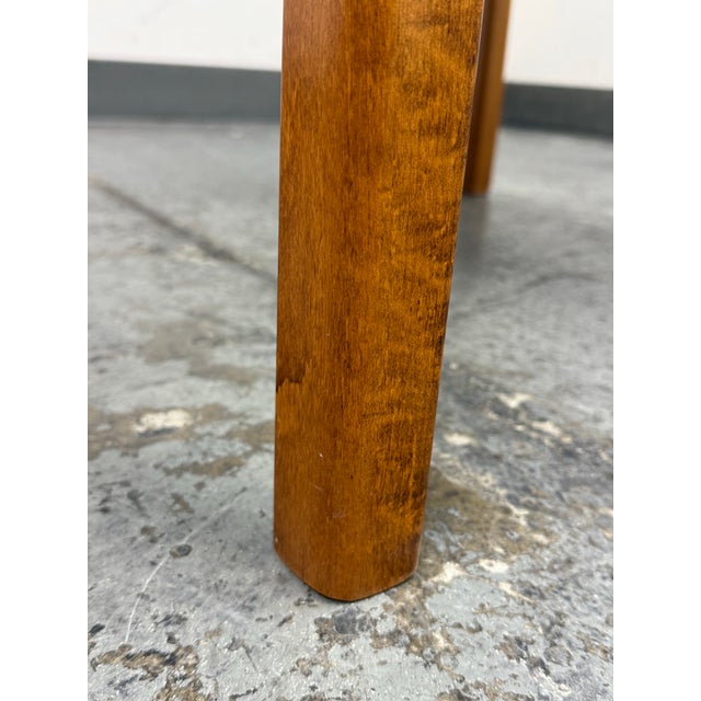 Norwegian Square Side Table, Mid 20th Century For Sale - Image 10 of 12