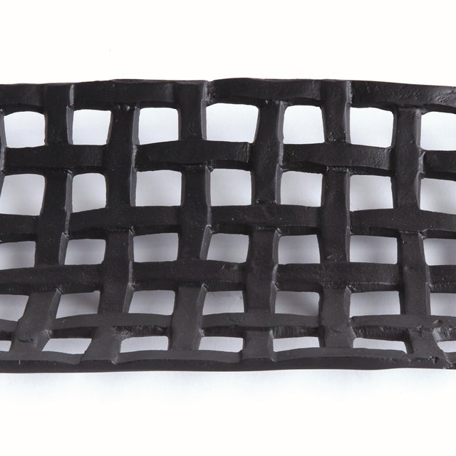Contemporary Lopa Decorative Rectangular Tray For Sale - Image 3 of 4