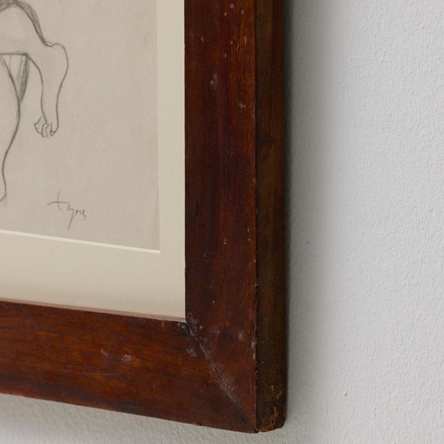 Togores for Kahnweilers Galerie Simon, Figure, 1923, Drawing on Paper, Framed For Sale - Image 10 of 17
