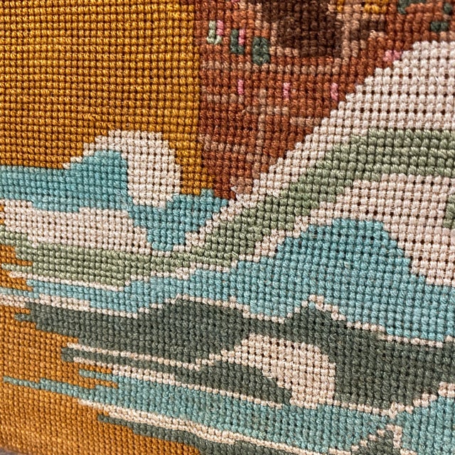 Early 21st Century English Needlepoint Tilt Top Table/ Fire Screen For Sale - Image 10 of 11