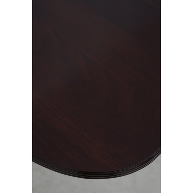 Stickley Mahogany Double Pedestal Dining Table For Sale In Philadelphia - Image 6 of 18