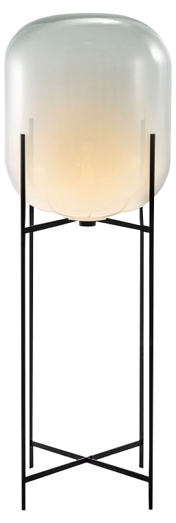 Oda Big in Moonlight White and Black by Sebastian Herkner for Pulpo