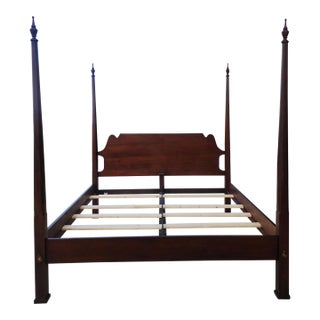 King Size Four Poster Bed Vintage For Sale